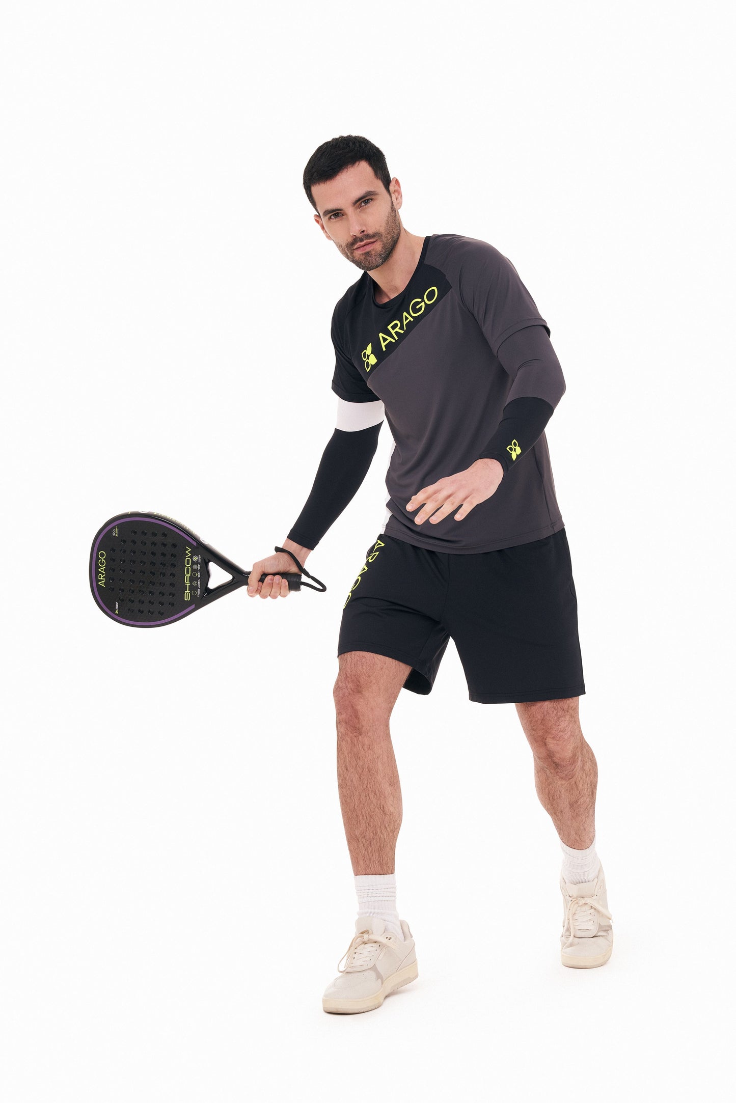 T-Shirt Padel Man - ICON Black