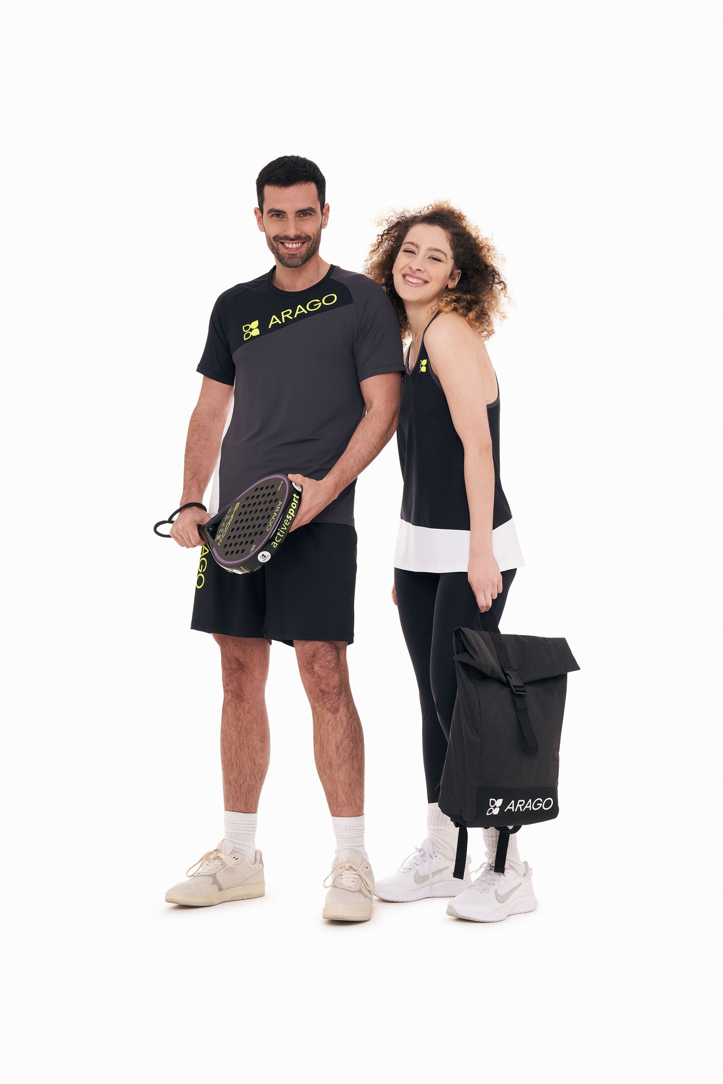 T-Shirt Padel Man - ICON Black