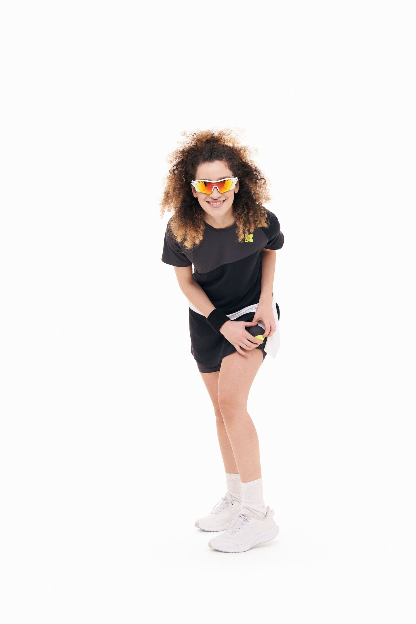 T-Shirt Padel Woman - ICON Black