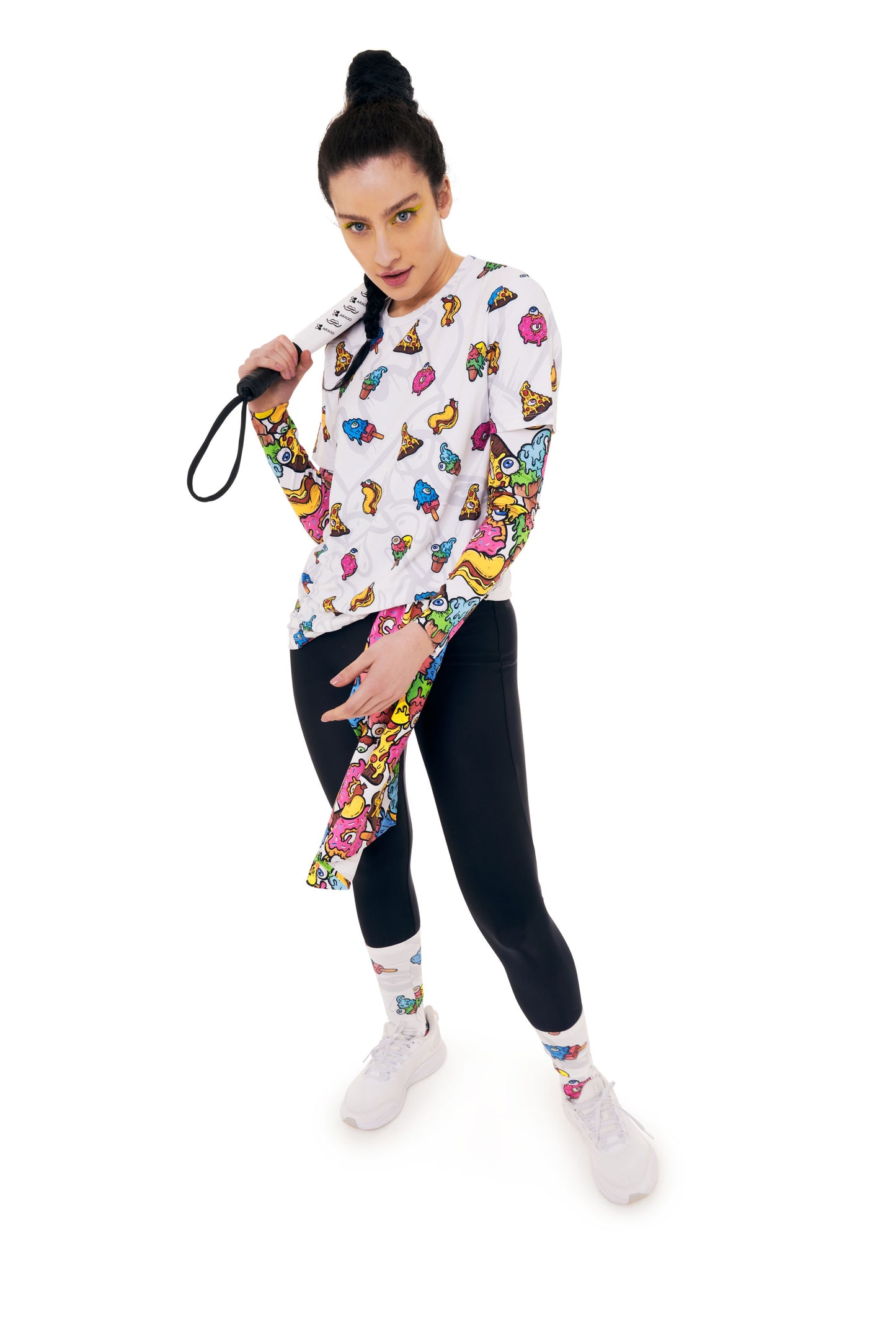 T-Shirt Food Bianca - UNISEX