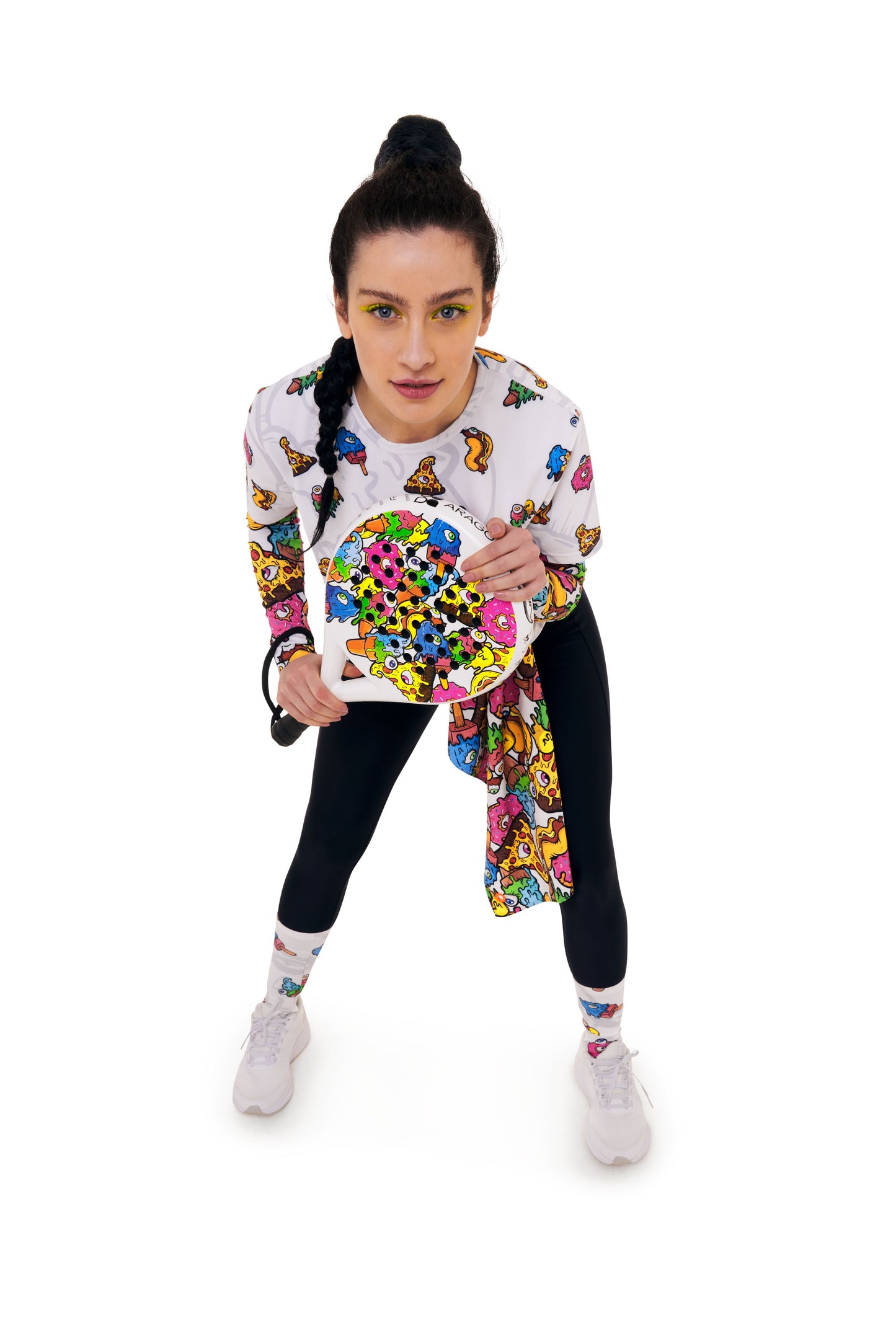 T-Shirt Food Bianca - UNISEX