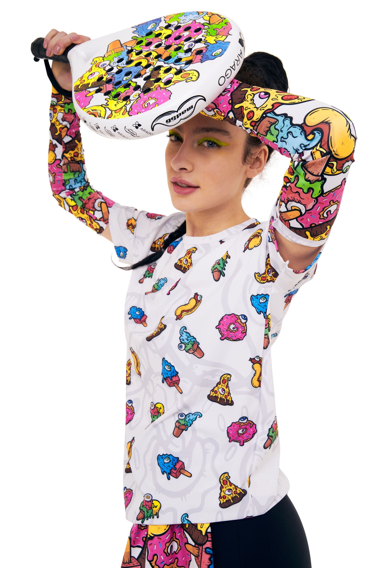 T-Shirt Food Bianca - UNISEX