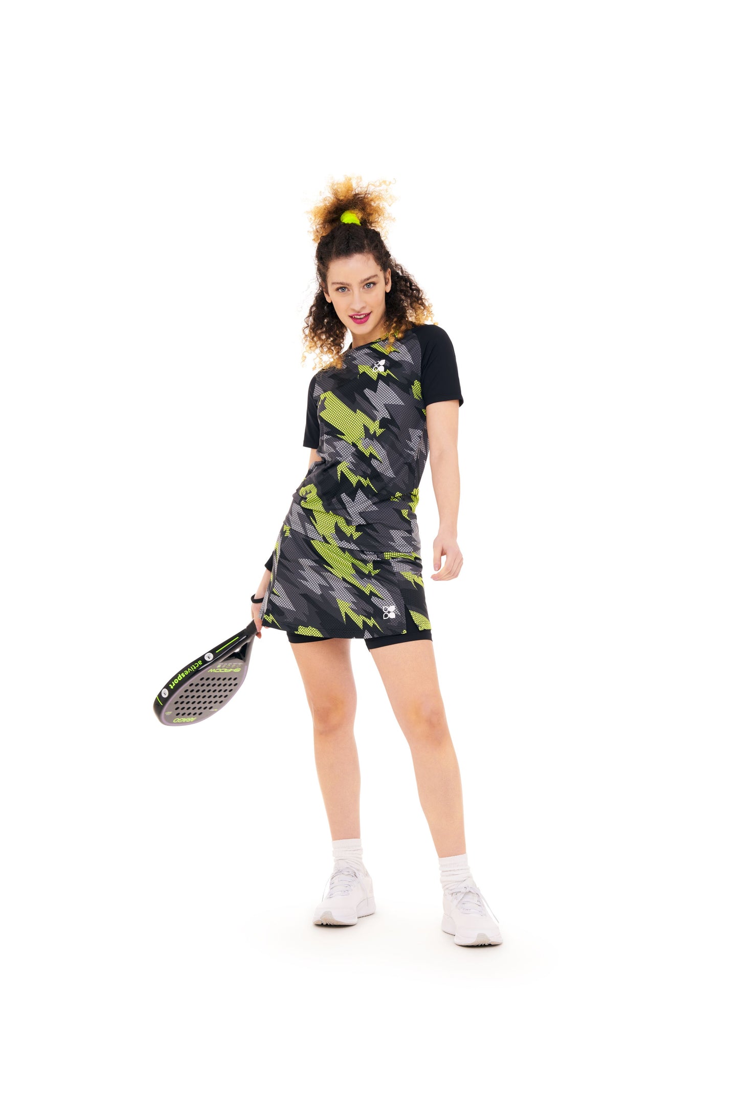 T-Shirt Padel Woman CAMOU