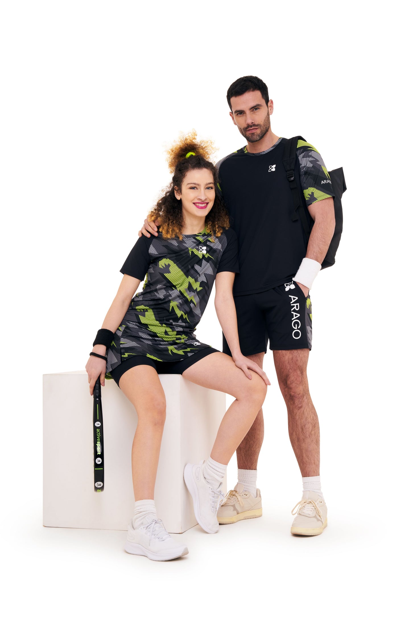 T-Shirt Padel Woman CAMOU