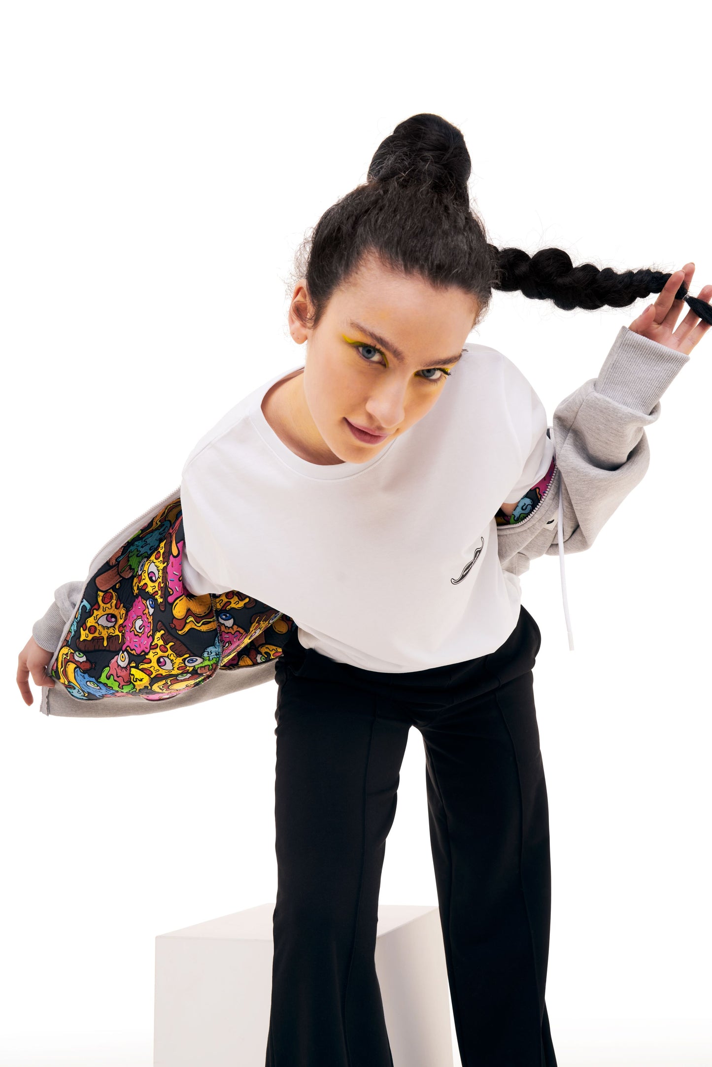 Felpa Zip Scuba Shark - UNISEX